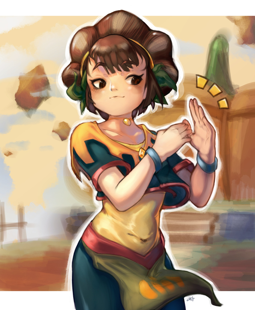 +++, 1girl, :3, absurdres, artist_name, blue_dress, blurry, blurry_background