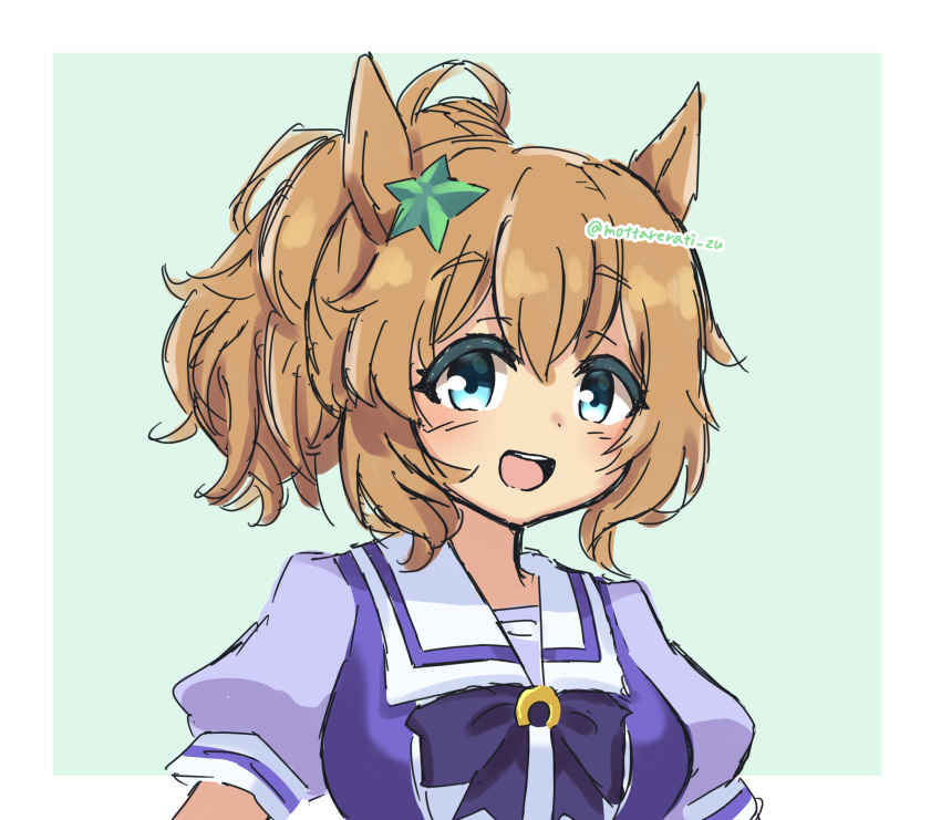 1girl, absurdres, animal_ears, blue_eyes, blush, bow, bowtie, breasts