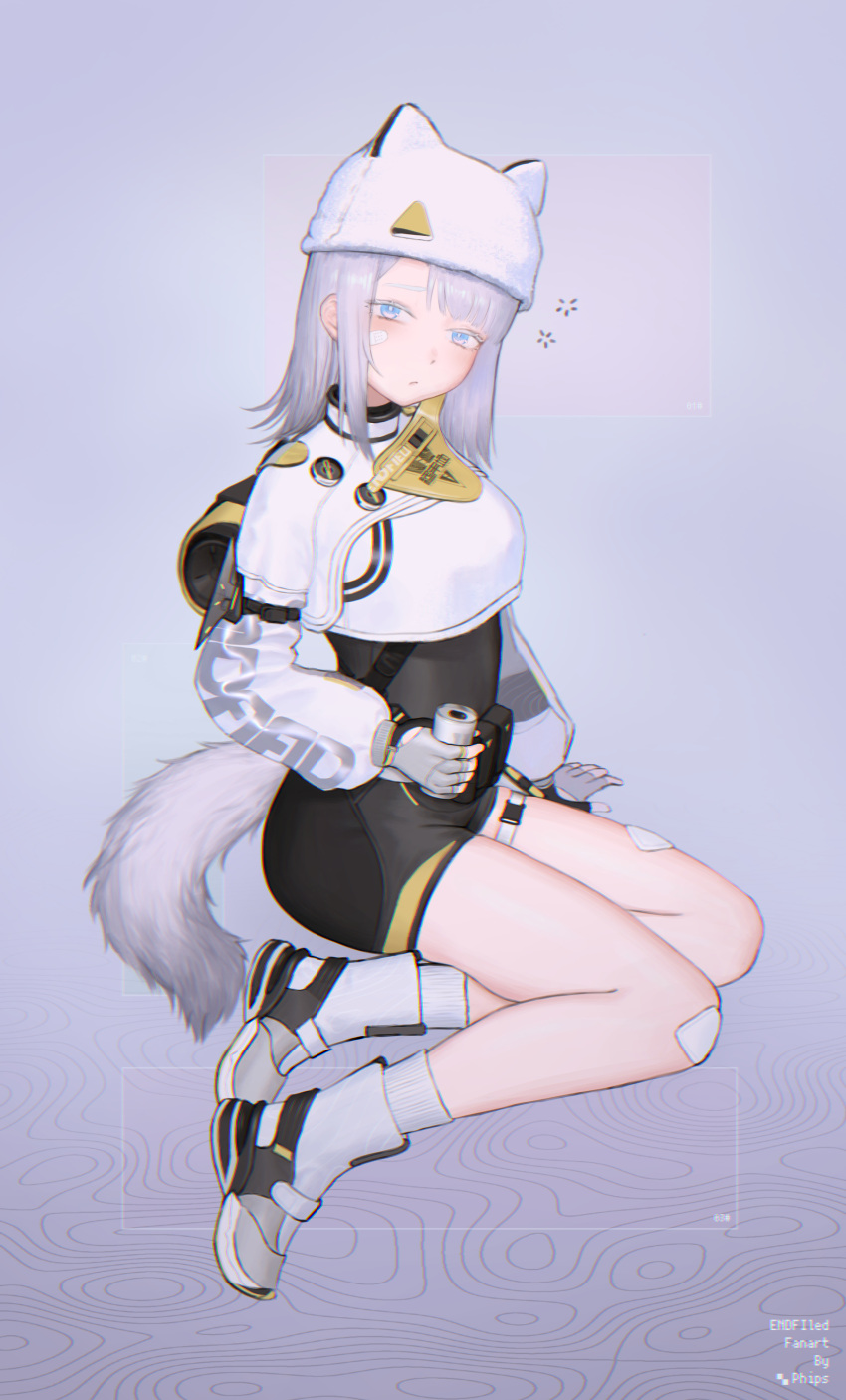 1girl, absurdres, animal_ears, arknights, arknights:_endfield, blue_eyes, cat_ears, cat_girl