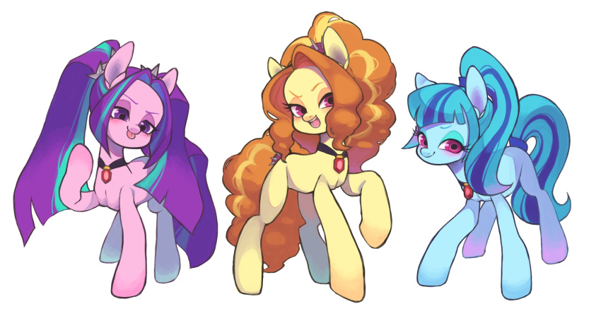 :d, :p, adagio_dazzle, animal, animal_focus, animalization, aqua_hair, aqua_tail
