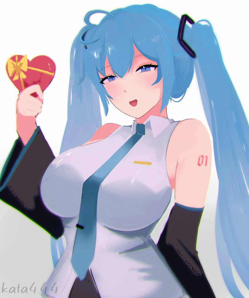 absurdres, blue_hair, commentary, hatsune_miku, highres, katalashka, long_hair, looking_at_viewer