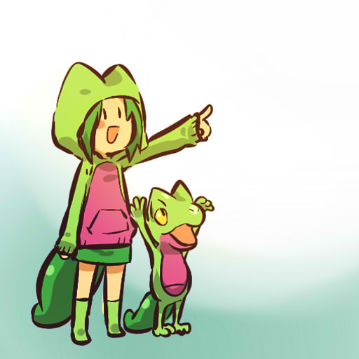 1girl, arms_up, blush_stickers, cosplay, female, fgsfds, footwear, green_hair