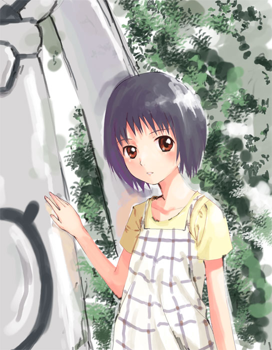 1girl, brown_eyes, kamisama_dolls, kuga_utao, kukuri_(kamisama_dolls), kukuri_dolls, sababa, solo