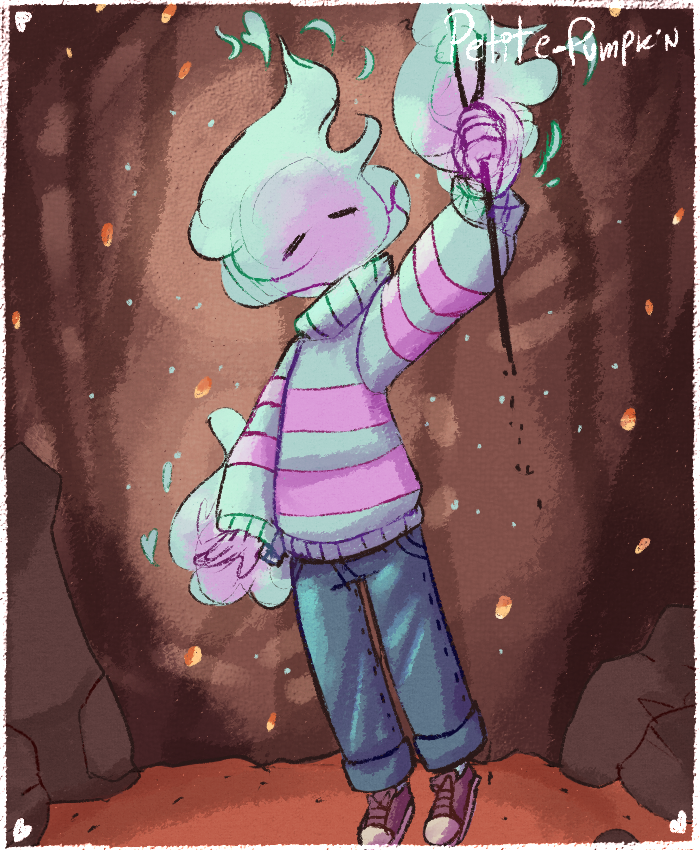 1other, 2018, 2d, =_=, alternate_species, ambiguous_gender, arm_up, artist_name