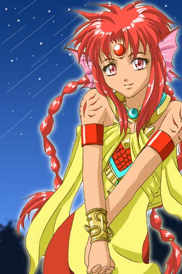 1boy, angelique_(series), armband, bad_id, bracer, braid, closed_mouth, cowboy_shot