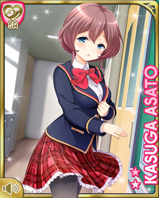 1girl, :o, asato_kasuga, black_pantyhose, blue_eyes, bow, bowtie, braid