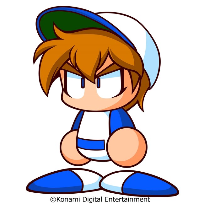 1boy, artist_request, baseball_cap, baseball_uniform, blue_eyes, blue_hat, blue_shirt, blue_shoes