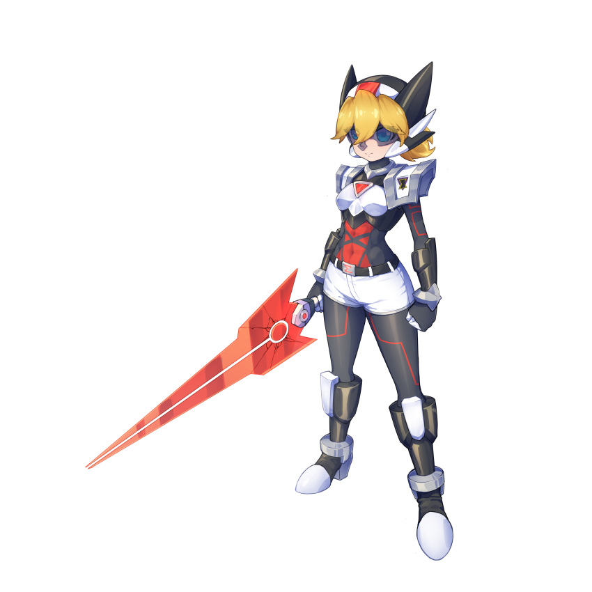 1girl, absurdres, adapted_costume, aged_down, alternate_costume, alternate_hairstyle, armor, armored_boots