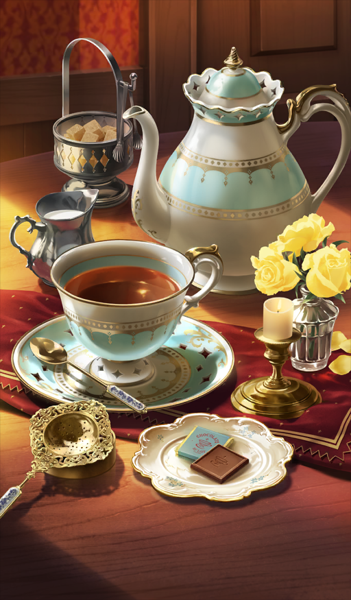 after_time_valentine_2026, candle, candlestand, candy, chocolate, commentary_request, cup, drink