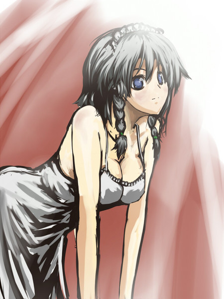 alternate_costume, asakura_itaru, braid, izayoi_sakuya, touhou