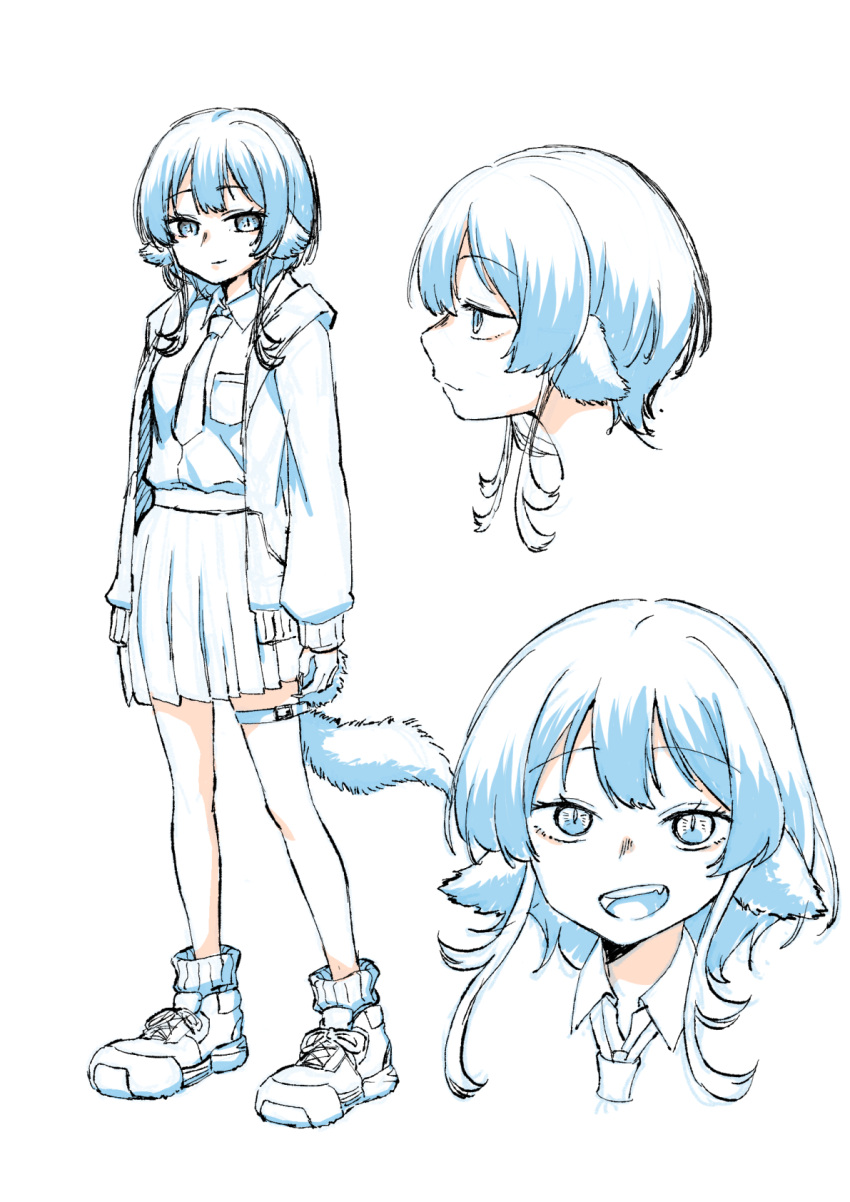 1girl, animal_ears, character_request, closed_mouth, commentary, full_body, highres, looking_at_viewer