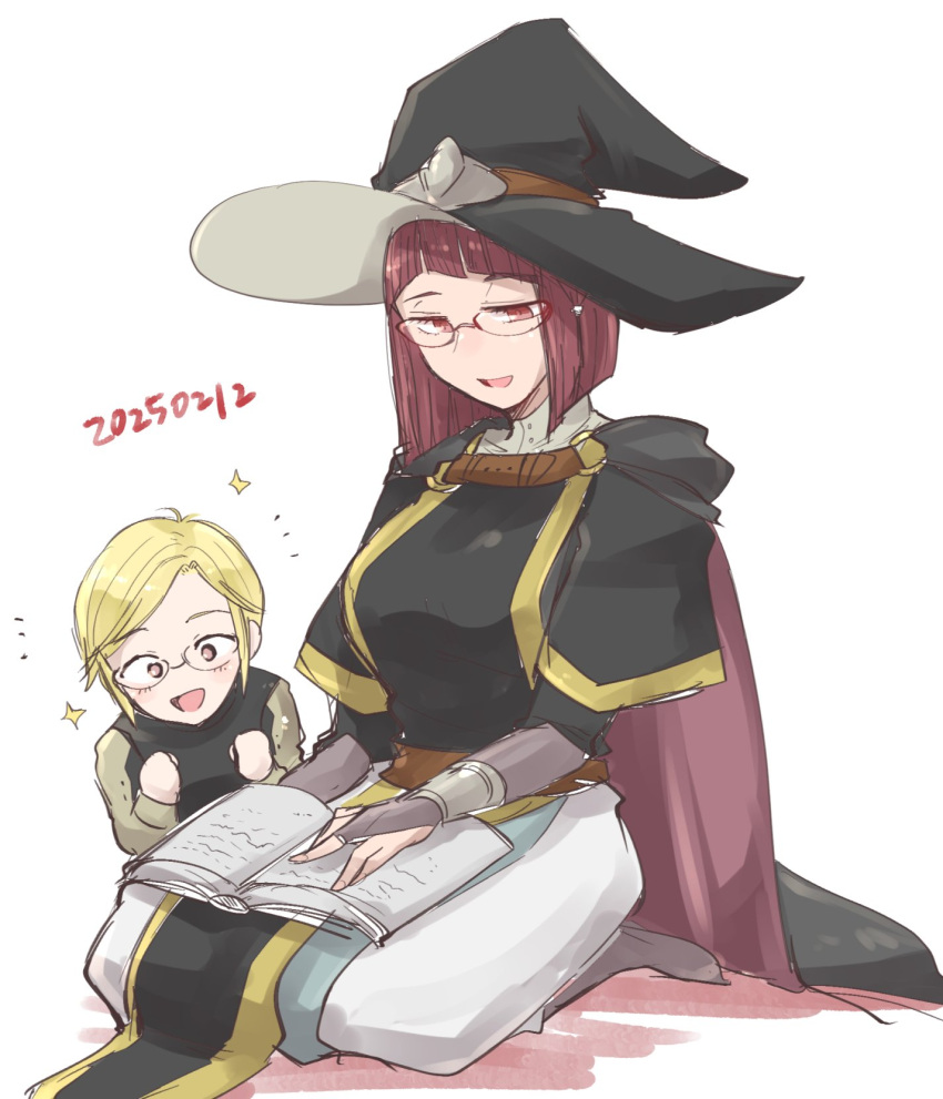 1girl, black_bridal_gauntlets, book, breasts, bridal_gauntlets, commentary_request, diagonal_bangs, fire_emblem