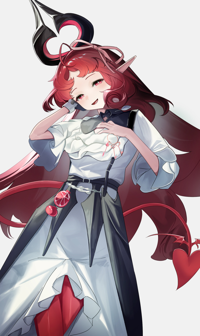 1girl, absurdres, alternate_costume, aoi_wakashi_chiyo, arknights, commentary, cowboy_shot, crossed_legs