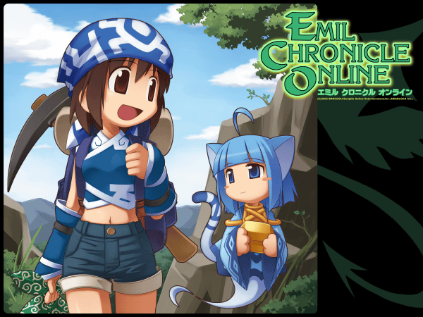 2girls, ahoge, animal_ears, animal_hands, arm_warmers, backpack, bag, bandana