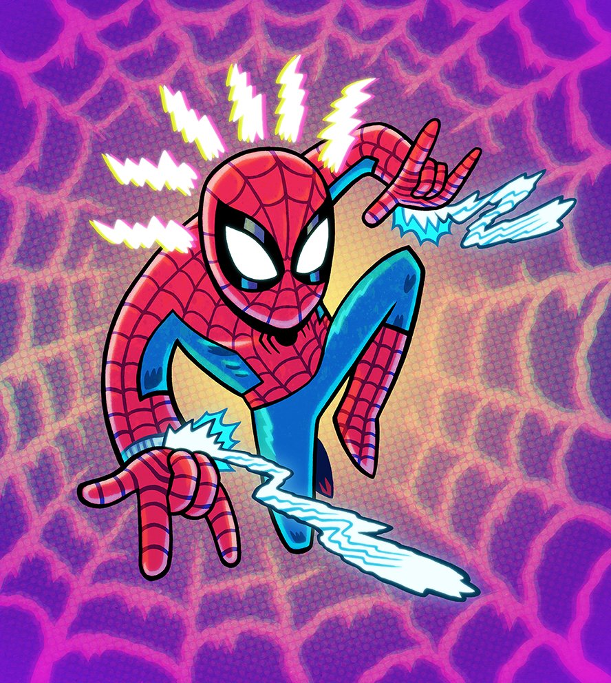 1boy, abstract_background, animal_print, blue_bodysuit, bodysuit, dan_hipp, dynamic_pose, game_cg