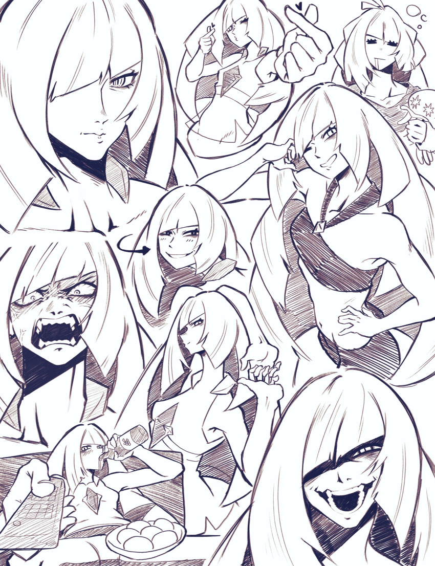 1girl, absurdres, andrich_galam, anger_vein, angry, bare_arms, bare_shoulders, bikini