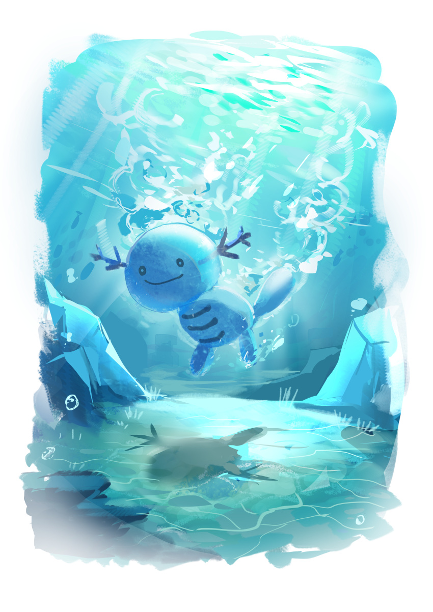 absurdres, commentary, highres, nmlm_16, pokemon, pokemon_(creature), wooper