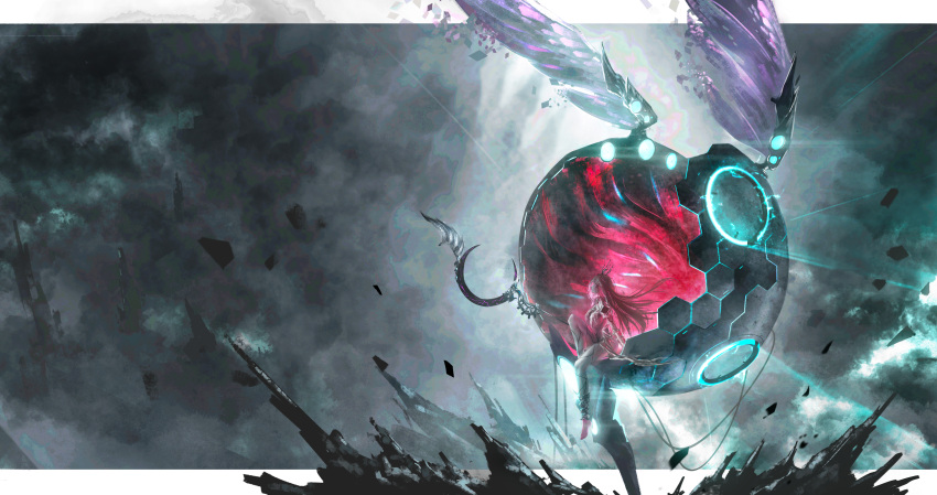 1girl, absurdres, breasts, colored_skin, demeter_(fate), demeter_(machine_god)_(fate), demeter_erinyes_(fate), fate/grand_order