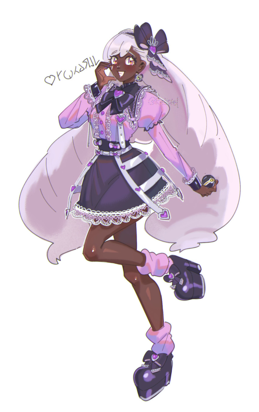 1girl, absurdres, alternate_costume, black_bow, black_bowtie, black_capelet, black_hairband, black_shoes