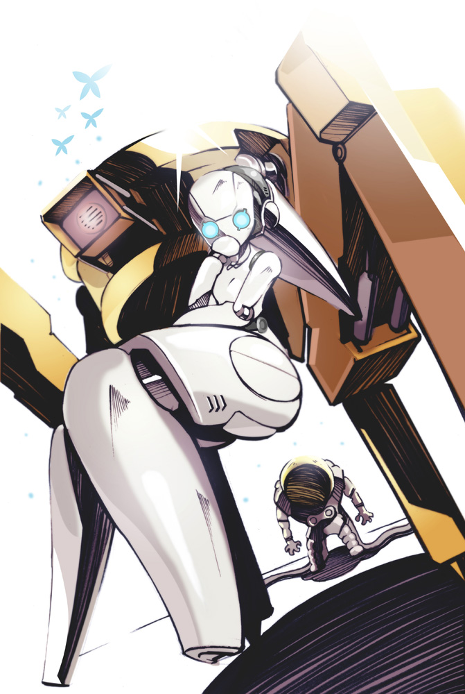 aqua_eyes, blue_eyes, daison, drossel_von_flugel, fireball_(series), gedachtnis, long_hair, robot