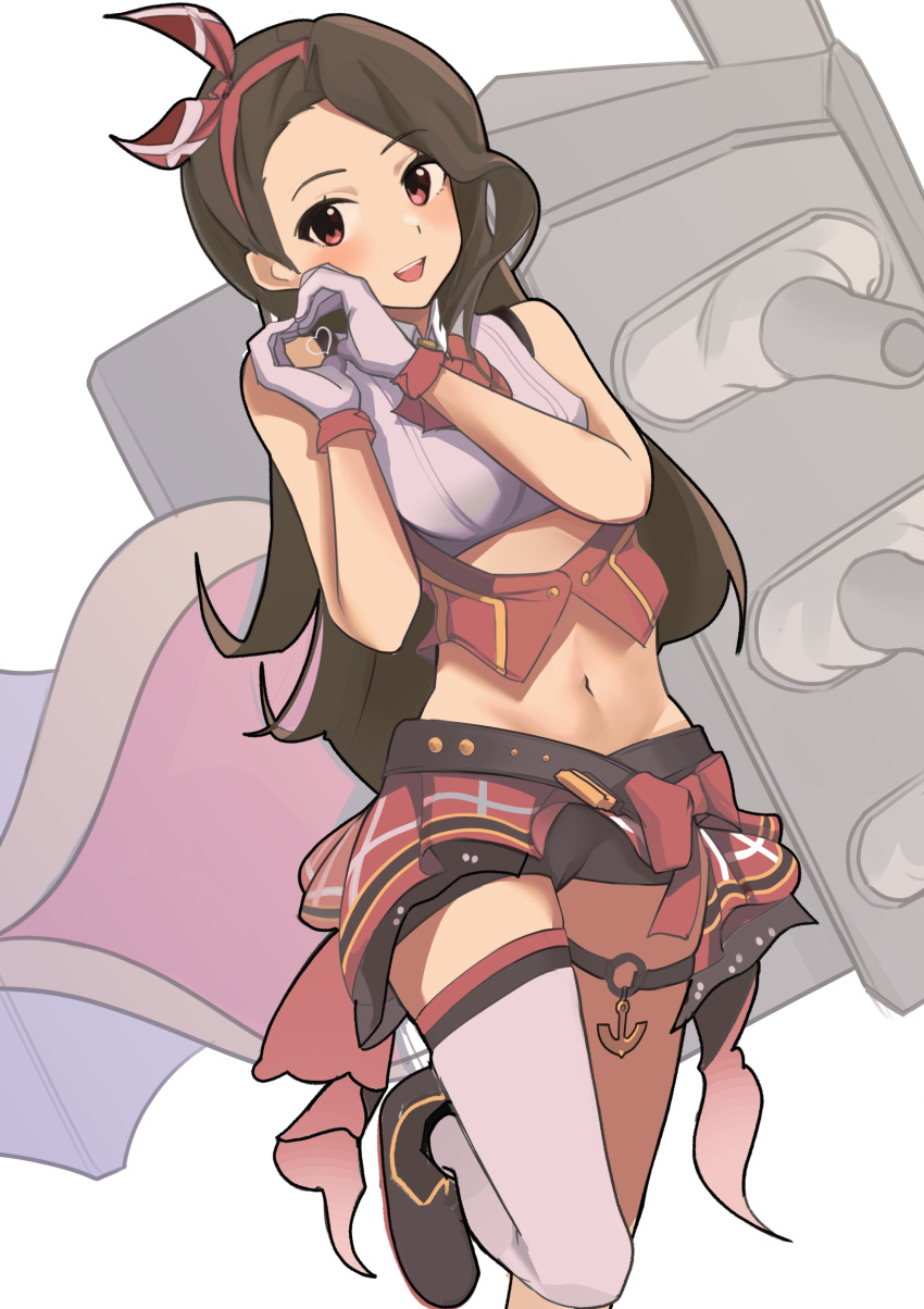 absurdres, anchor, anchor_symbol, azur_lane, belt, boots, bow, bowtie