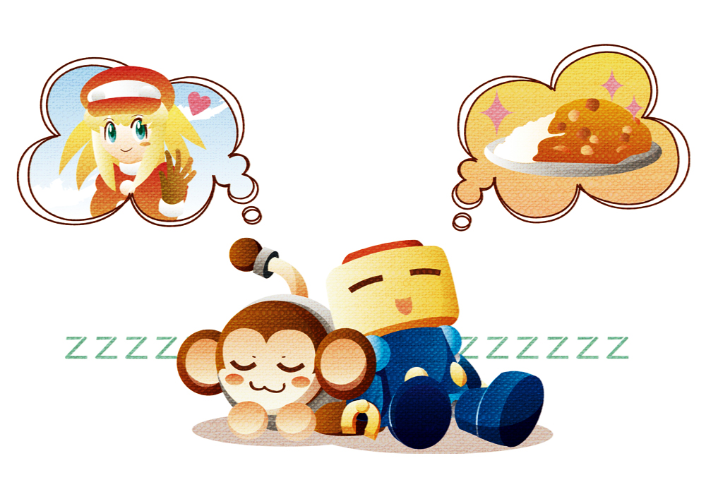 data_(rockman_dash), dreaming, kobun, rockman, rockman_dash, roll_caskett, sleeping, zodiac009