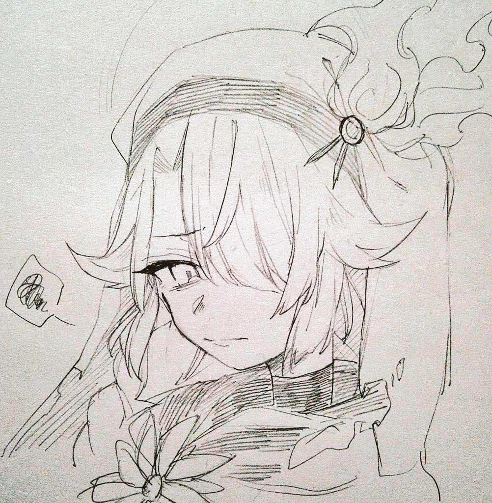 1girl, annoyed, braid, capelet, chaos_match_girl_(grimms_notes), closed_mouth, commentary_request, furrowed_brow