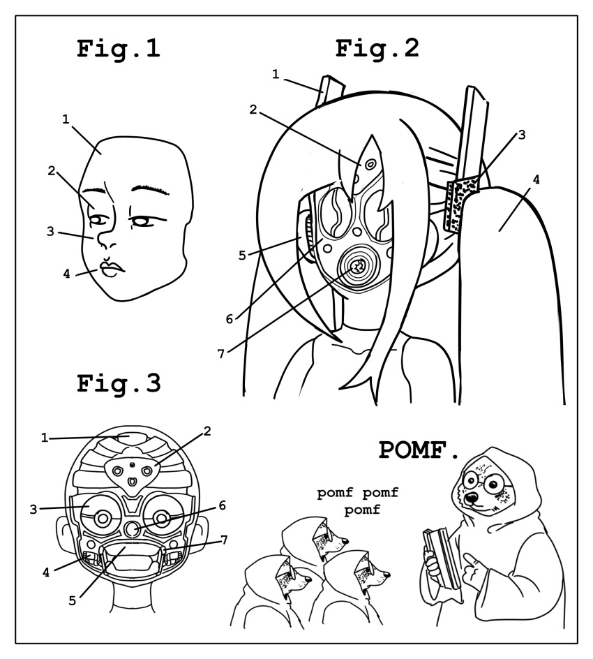 1girl, 4boys, android, furry, highres, humanoid_robot, instruction_manual, jcm2
