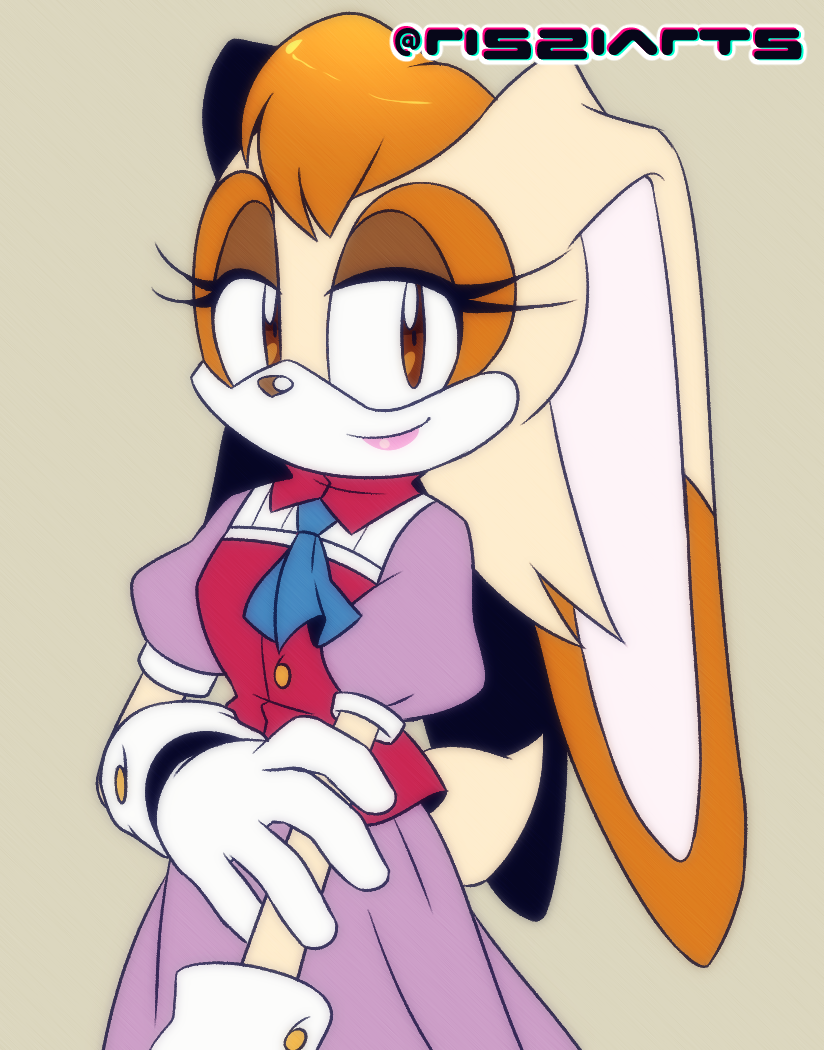 1girl, animal_ears, artist_name, ascot, blue_ascot, brown_eyes, closed_mouth, commentary