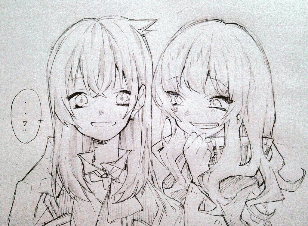 ...?, alternate_hair_length, alternate_hairstyle, clenched_hand, collared_shirt, crossed_bangs, ex_(grimms_notes), ex_(original)_(grimms_notes)