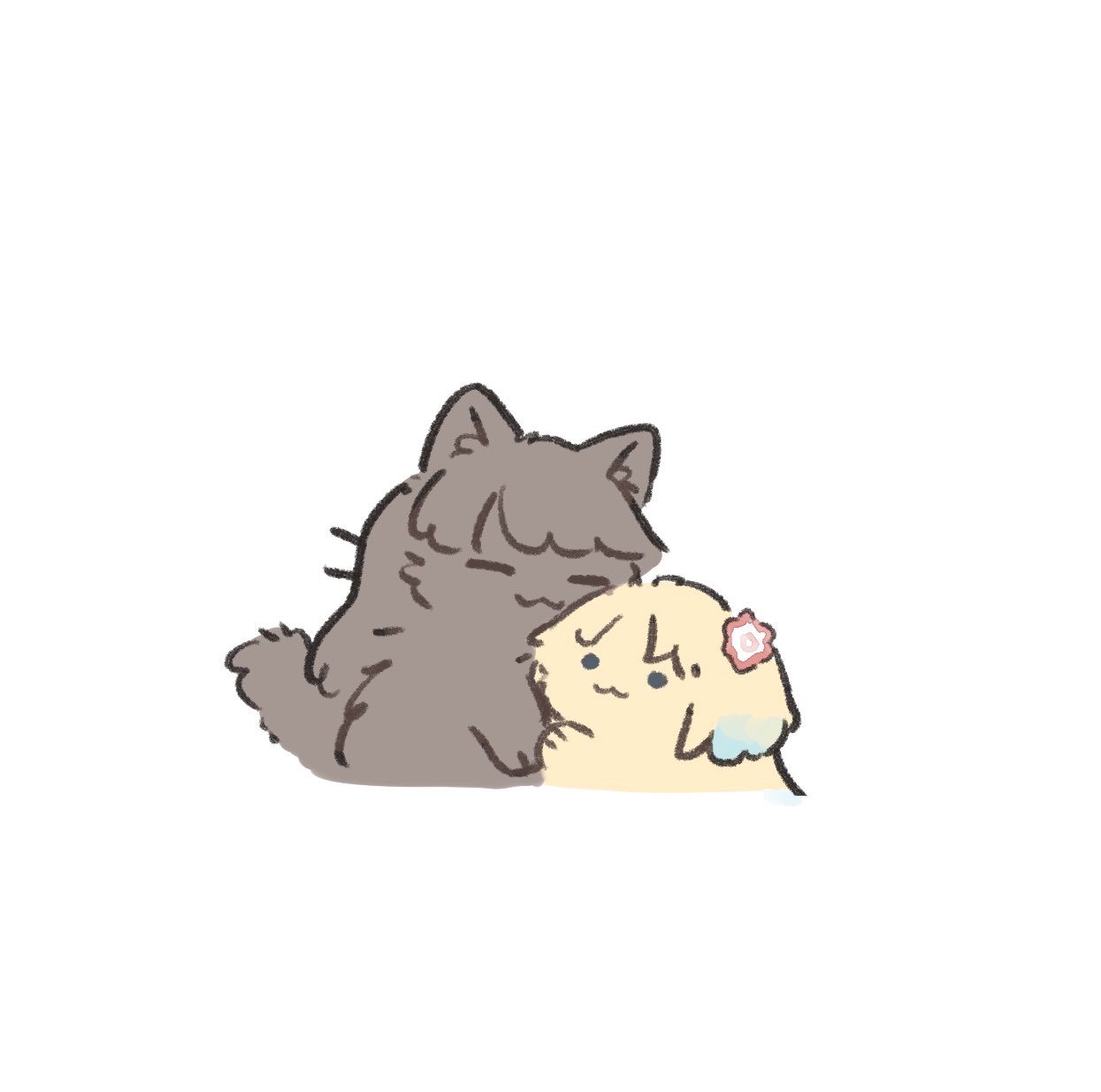 :3, animal, animal_focus, animalization, ao_kaeru, blue_eyes, brown_cat, cat