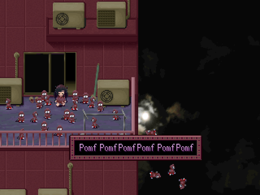 1girl, balcony, everyone, falling, furry, furry_male, jcm2, mecha