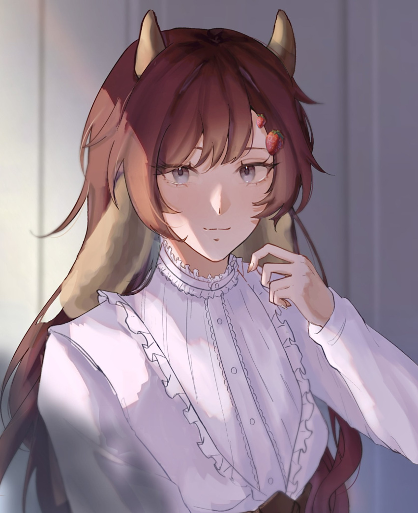 1girl, aerea, animal_ears, art_fight_attack, borrowed_character, buttons, closed_mouth, commentary