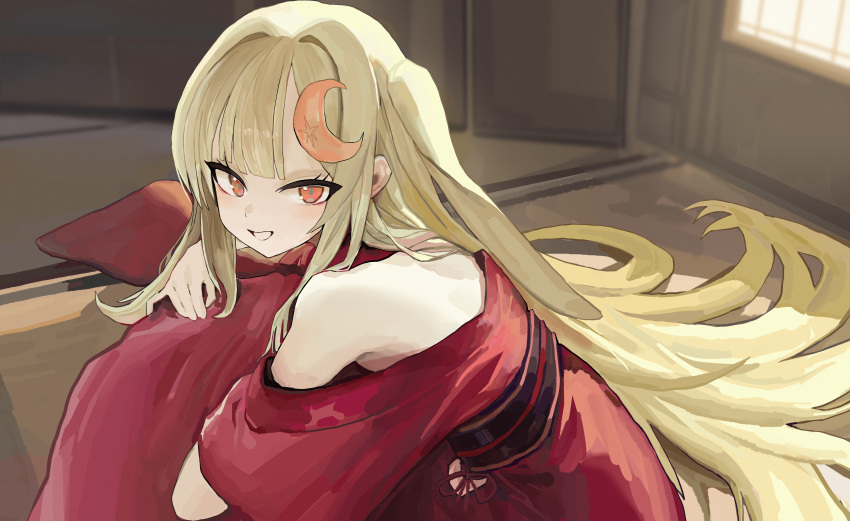 1boy, 1girl, absurdres, animal_ears, blonde_hair, brown_eyes, cho_kaguya-hime!, clothing_cutout