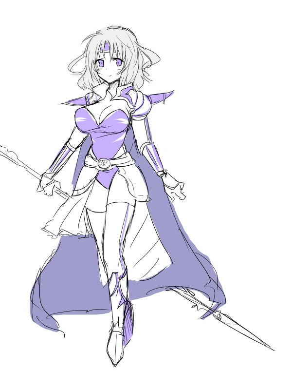 blue_eyes, cape, cecil_harvey, female, final_fantasy, final_fantasy_iv, flat_color, genderswap