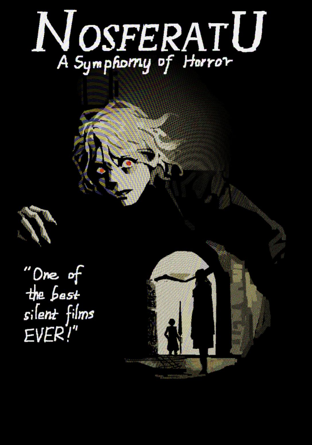 1boy, 1girl, don_quixote_(project_moon), english_text, greyscale, highres, horror_(theme), la_manchaland's_don_quixote_(project_moon)