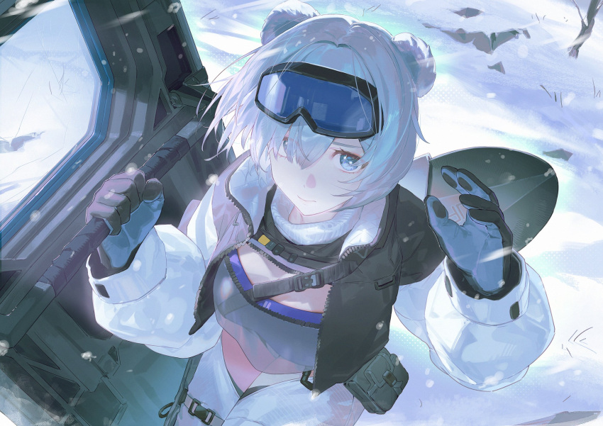 arknights, arknights:_endfield, aurora_(arknights), highres, ryein, snowshine_(arknights)