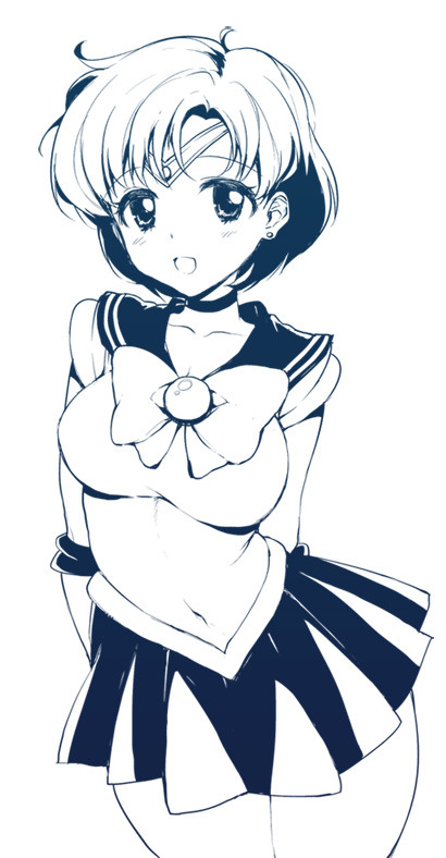 1girl, arms_behind_back, bad_id, bad_pixiv_id, bishoujo_senshi_sailor_moon, bow, bowtie, breasts