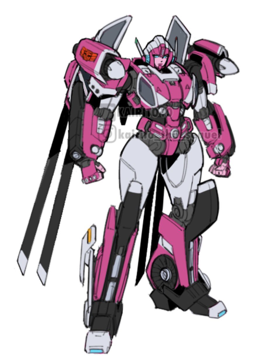 1girl, arcee, arcee_magnus, autobot, blue_eyes, character_request, helmet, highres