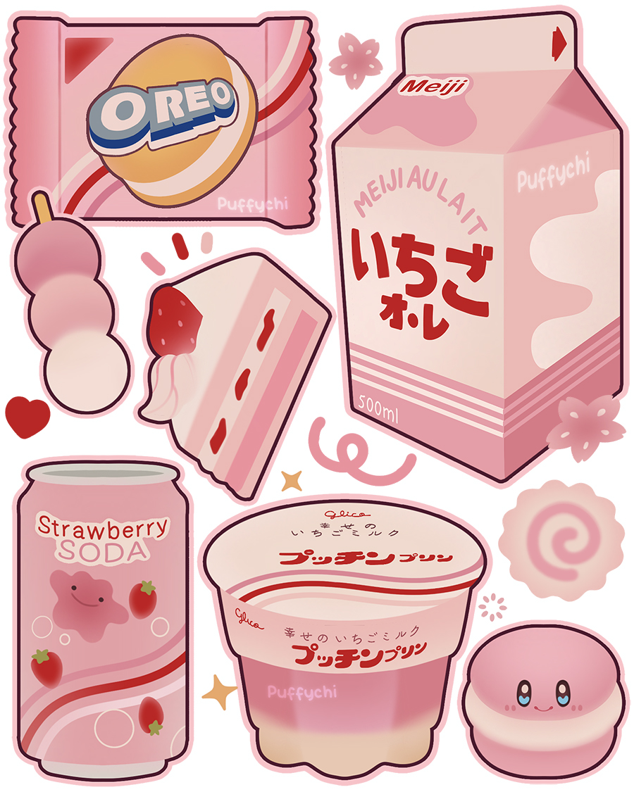 cake, cake_slice, can, commentary, dango, drink_can, drink_carton, english_commentary