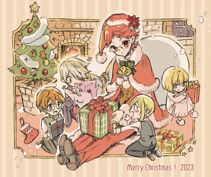 2023, 5boys, :d, :o, :t, age_difference, aged_down, akai_higasa