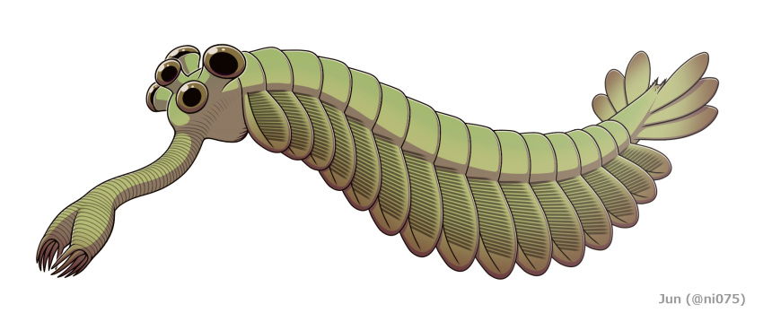 animal_focus, arthropod, artist_name, extra_eyes, eyestalks, full_body, green_scales, highres