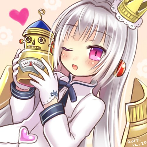 1girl, android, briking_rx1_alma, commentary_request, crown, dated, doll, emil_chronicle_online