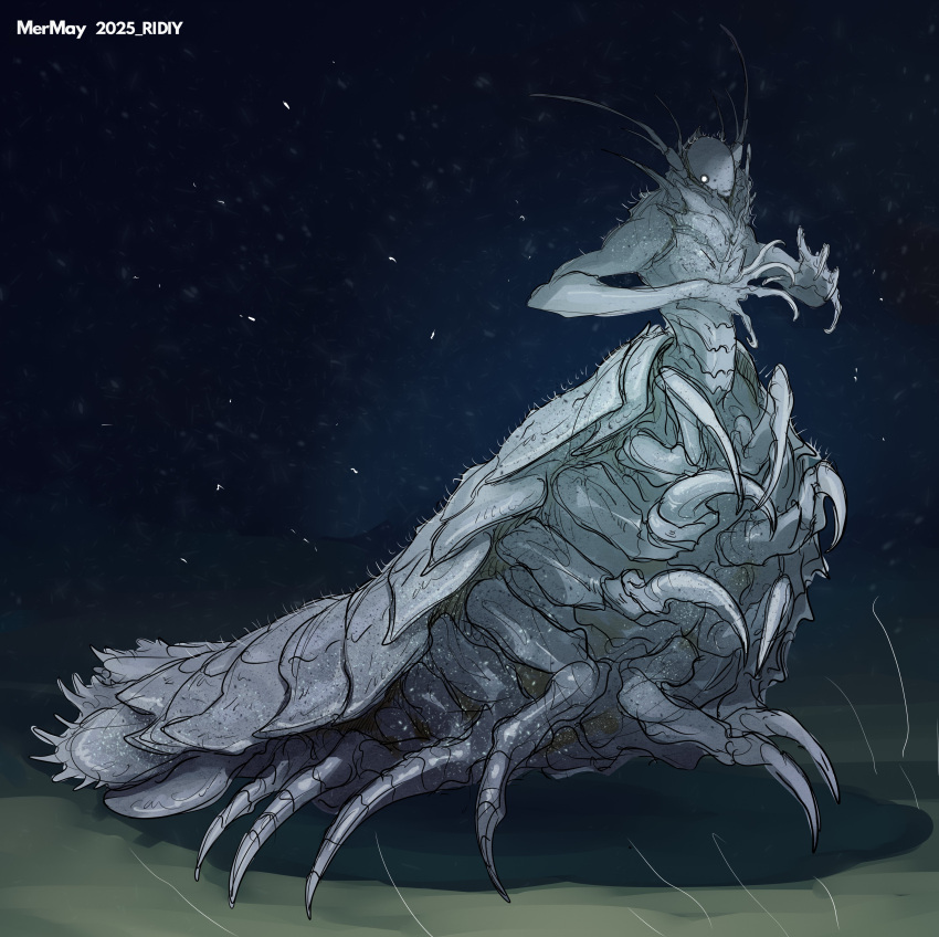 1other, absurdres, antennae, arthropod, chitin, clawed_hands, highres, long_claws