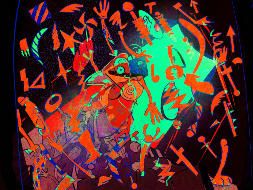 1other, boomerang, crab_claw, detachable_limbs, gloves, highres, other_focus, pinwheel