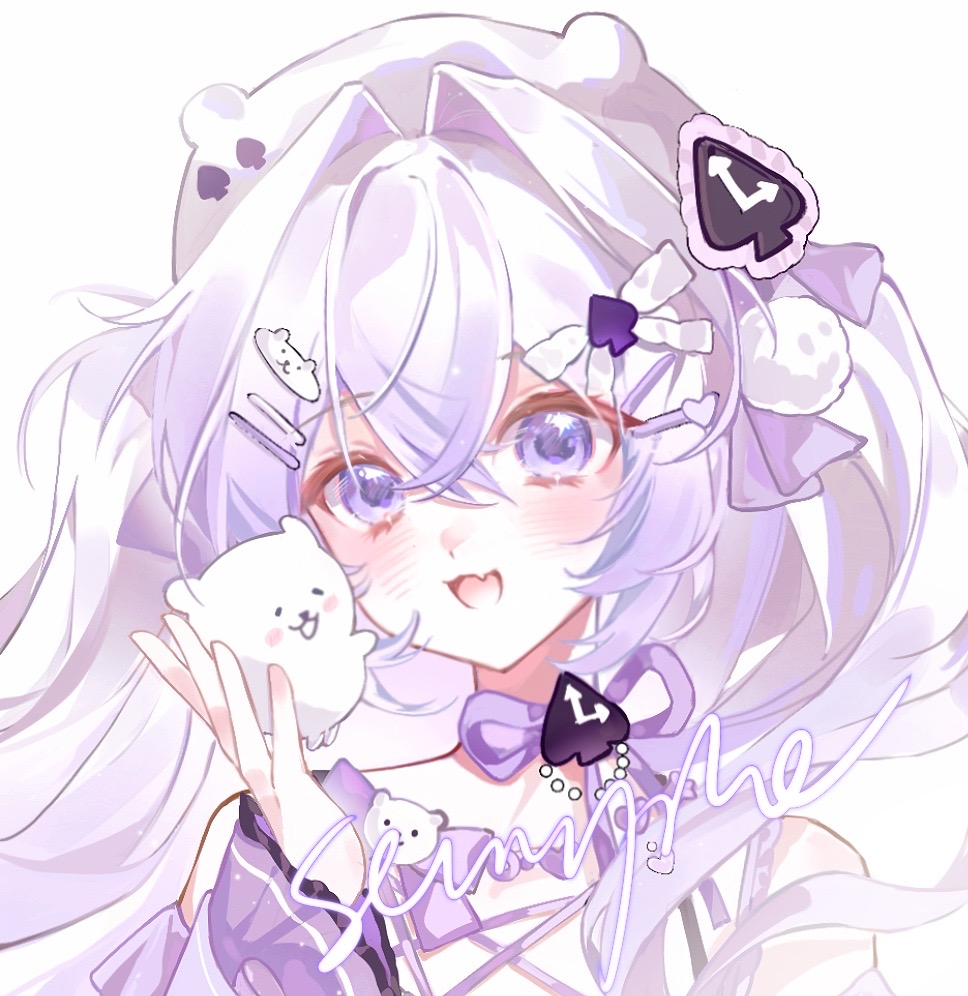 1girl, animal, blush, bow, bowtie, chinese_commentary, choker, commentary_request