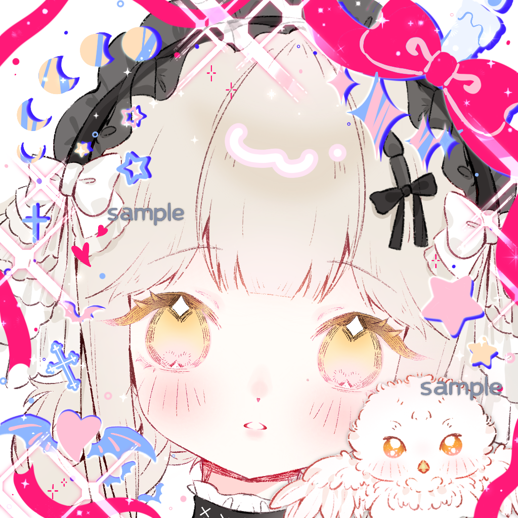 1girl, bird, black_bow, blunt_bangs, blush, bow, collar, eyelashes