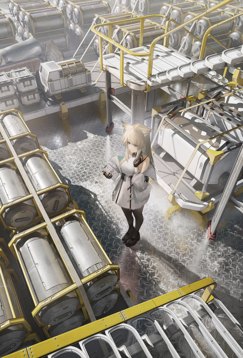 1girl, absurdres, animal_ears, arknights, arknights:_endfield, bare_shoulders, bird_ears, bird_girl