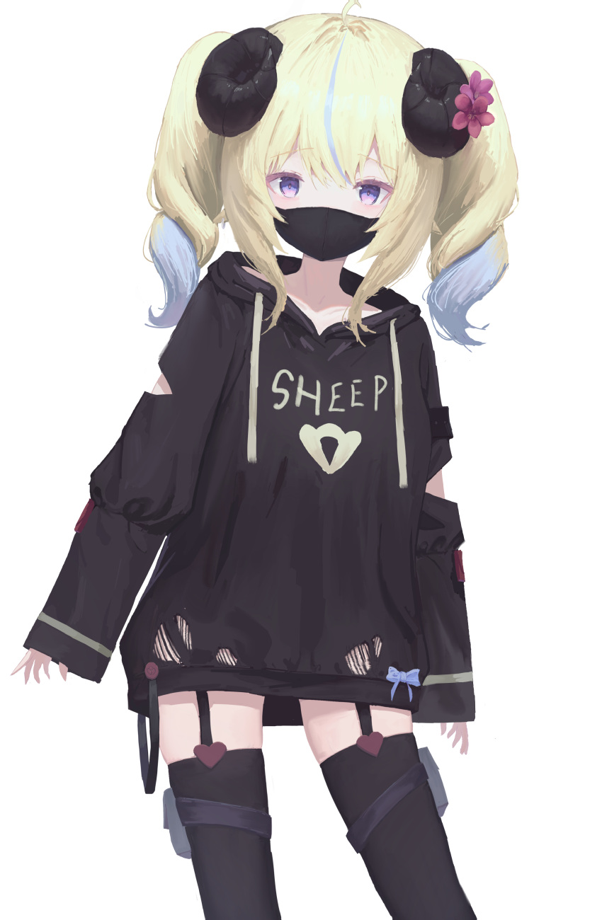 1girl, absurdres, ahoge, alternate_costume, alternate_hairstyle, animal_ears, arm_cutout, bizarre_(bizarre64637036)