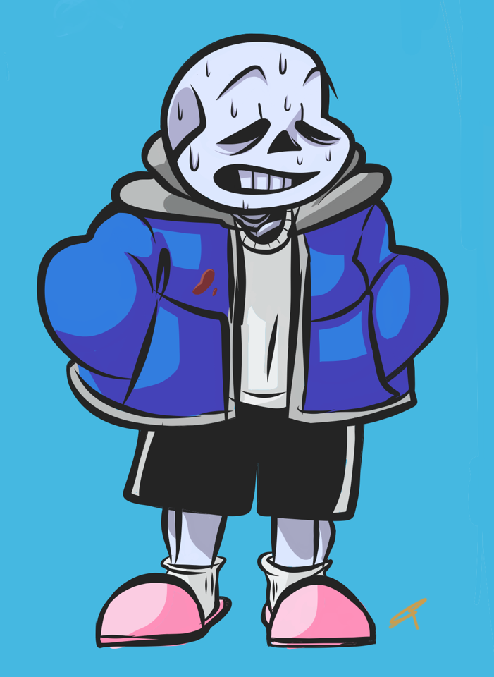1boy, 2015, 2d, adobe_illustrator_(medium), aqua_background, black_shorts, blue_jacket, closed_eyes